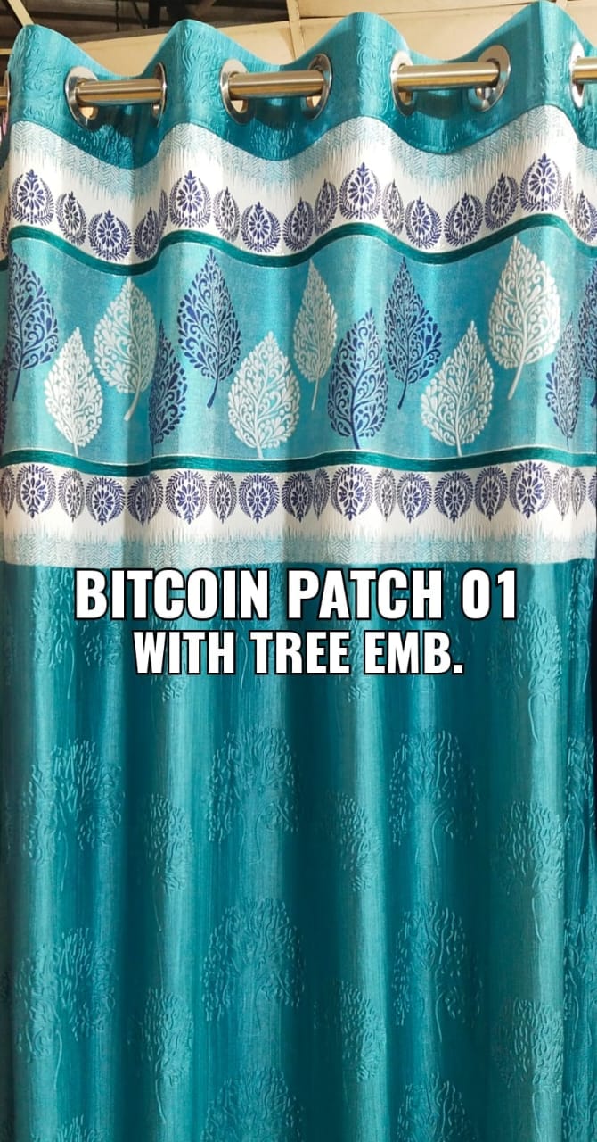 BITCOIN PATCH 1001 WITH TREE EMBOSS