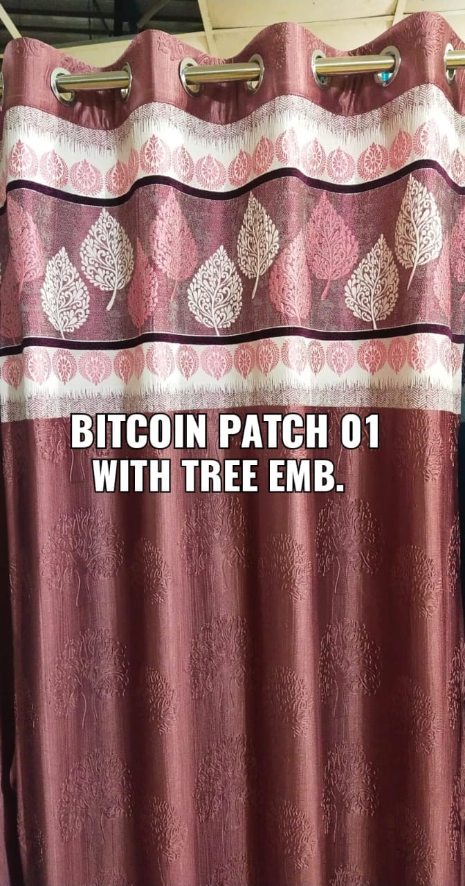 BITCOIN PATCH 1001 WITH TREE EMBOSS