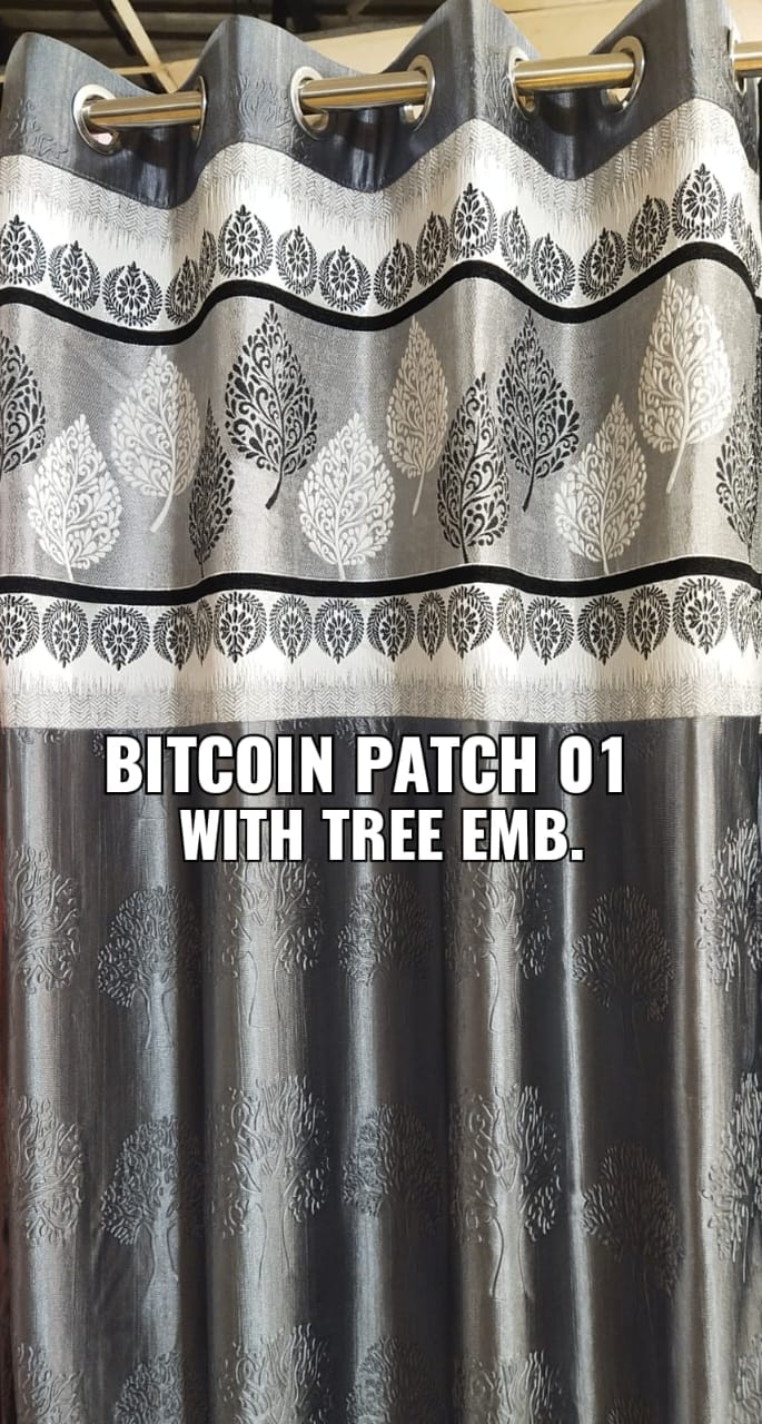 BITCOIN PATCH 1001 WITH TREE EMBOSS